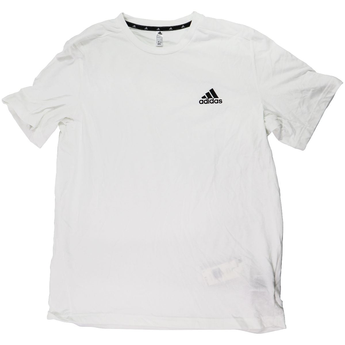 adidas Men&#39;s Designed 2 Move Feelready T-Shirt - White (Size: L)