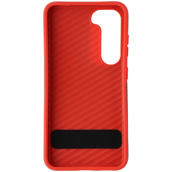 ZAGG Gear4 Battersea Kickstand Case for Samsung Galaxy S23 - Black/Red