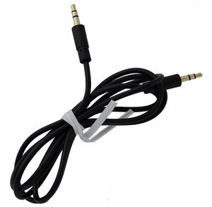 Generic 3.5mm Male to Male Auxiliary Audio Cable-Black