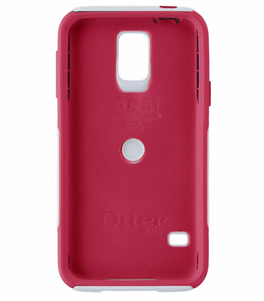OtterBox Commuter Case for Samsung Galaxy S5 - Neon Rose (White/Blaze Pink)